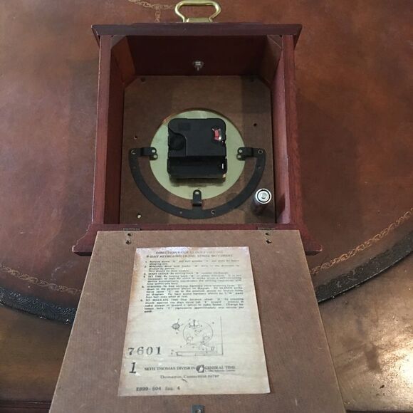 SMALL BABY Grandfather Clock - Vintage - Picture 10 of 16